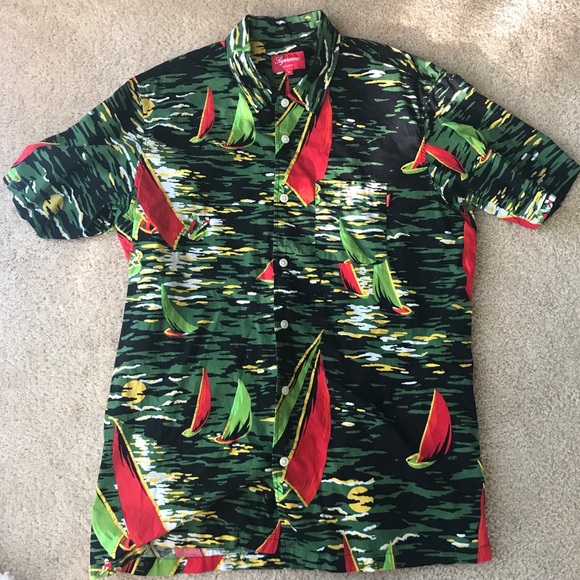 supreme hawaiian shirt